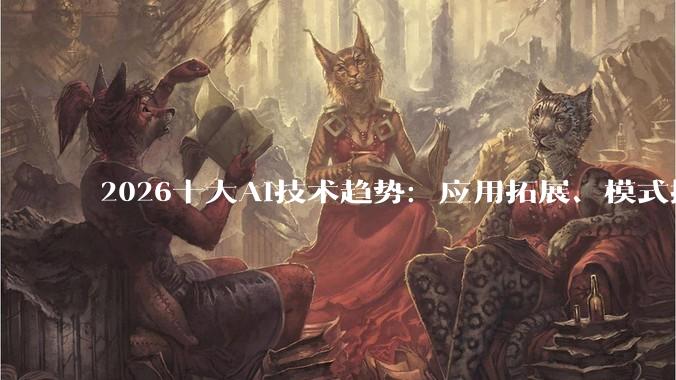 2026十大AI技术趋势：应用拓展、模式探索与底层技术齐头并进_人工智能_模型_科学